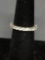 Shared Prong Set Round Faceted CZ Featured 2.25mm Wide Sterling Silver Eternity Band