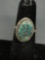 Milgrain Frame Detailed Oval 15x10mm Rough Turquoise Inlaid Center Old Pawn Mexico Sterling Silver
