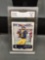 GMA Graded 2016 Panini Score JARED GOFF Rams ROOKIE Football Card - GEM MINT 10