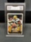 GMA Graded 1993 Topps Gold #250 BRETT FAVRE Packers Insert Football Card - NM-MT+ 8.5