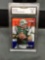 GMA Graded 2014 Panini Prizm Red White Blue Prizm BRETT FAVRE Jets Football Card - GEM MINT 10