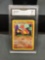 GMA Graded 1999 Pokemon Base Set Unlimited CHARMELEON Trading Card - NM 7