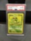 PSA Graded 1999 Pokemon Base Set Unlimited CATERPIE Trading Card - GEM MINT 10