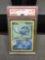 PSA Graded 1999 Pokemon Base Set Unlimited POLIWAG Trading Card - GEM MINT 10