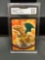 GMA Graded 2000 Topps Pokemon TV Animation Edition CHARIZARD Trading Card - NM-MT+ 8.5