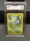 GMA Graded 1999 Pokemon Base Set Unlimited WEEDLE Trading Card - MINT 9