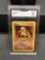 GMA Graded 1999 Pokemon Base Set Unlimited MAGMAR Trading Card - NM-MT 8