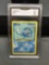 GMA Graded 1999 Pokemon Base Set Unlimited POLIWAG Trading Card - EX 5