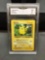 GMA Graded 1999 Pokemon Jungle PIKACHU Trading Card - NM 7