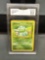 GMA Graded 1999 Pokemon Base Set Unlimited BULBASAUR Trading Card - NM-MT+ 8.5