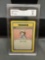 GMA Graded 1999 Pokemon Base Set Unlimited BILL Trading Card - MINT 9