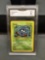 GMA Graded 1999 Pokemon Base Set Unlimited TANGELA Trading Card - MINT 9