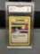 GMA Graded 1999 Pokemon Base Set Unlimited SWITCH Trading Card - MINT 9
