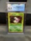 CGC Graded 1999 Pokemon Japanese Neo MEGANIUM Holofoil Trading Card - NM-MT+ 8.5