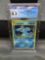 CGC Graded 1999 Pokemon Japanese Neo FERALIGATR Holofoil Trading Card - NM-MT+ 8.5