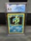 CGC Graded 1999 Pokemon Base Set Unlimited GYARADOS Holofoil Rare Trading Card - NM-MT+ 8.5