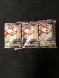 3 Factory Sealed Packs of 2000 Skybox Impact Football 10 Card Packs from Hobby Box