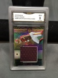 GMA Graded 2019 Panini Illusions Instant Impact DWAYNE HASKINS Redskins ROOKIE JUMBO Jersey Football