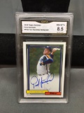 GMA Graded 2020 Topps Archives Fan Favorites Autograph PETE HARNISCH Astros Auto - NM-MT+ 8.5