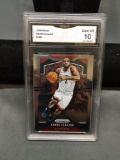 GMA Graded 2019-20 Panini Prizm KAWHI LEONARD Clippers Basketball Card - GEM MINT 10