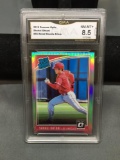 GMA Graded 2018 Donruss Optic Silver Prizm SHOHEI OHTANI Angels ROOKIE Baseball Card - NM-MT+ 8.5