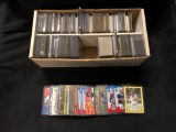 2 Row Box of Mixed Sports Cards from Huge Card Shop Closeout