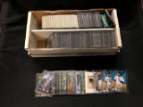 2 Row Box of Mixed Sports Cards from Huge Card Shop Closeout