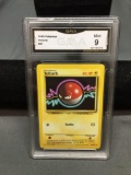 GMA Graded 1999 Pokemon Base Set Unlimited VOLTORB Trading Card - MINT 9