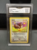 GMA Graded 1999 Pokemon Jungle EEVEE Trading Card - NM-MT+ 8.5