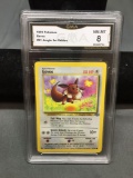 GMA Graded 1999 Pokemon Jungle EEVEE Trading Card - NM-MT 8