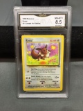 GMA Graded 1999 Pokemon Jungle EEVEE Trading Card - NM-MT+ 8.5