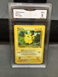 GMA Graded 1999 Pokemon Jungle PIKACHU Red Cheeks Trading Card - MINT 9