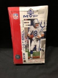 Factory Sealed 2002 Upper Deck MVP Football Hobby Box