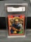 GMA Graded 1989 Pro Set TROY AIKMAN Cowboys ROOKIE Football Card - MINT 9