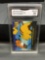 GMA Graded 2000 Topps Pokemon TV Animation #EP14 ELECTRIC SHOCK SHOWDOWN Trading Card - GEM MINT 10