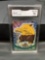 GMA Graded 2000 Topps Pokemon TV Animation #96 DROWZEE Trading Card - GEM MINT 10