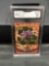 GMA Graded 2000 Topps Pokemon TV Animation #110 WEEZING Trading Card - GEM MINT 10