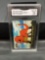 GMA Graded 2000 Topps Pokemon TV Animation #EP11 CHARMANDER THE STRAY POKEMON Trading Card - GEM