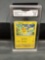 GMA Graded 2019 Pokemon Hidden Fates #19 PIKACHU Trading Card - GEM MINT 10