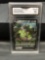 GMA Graded 2020 Pokemon Darkness Ablaze #128 GALARIAN STUNFISK V Holofoil Rare Trading Card - GEM
