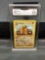 GMA Graded 1999 Pokemon Base Set Shadowless #19 DUGTRIO Vintage Trading Card - VG+ 3.5