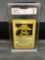 GMA Graded 1999 Pokemon Base Set Shadowless #20 ELECTABUZZ Vintage Trading Card - VG-EX 4