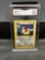 GMA Graded 1999 Pokemon Base Set Shadowless #57 PIDGEY Vintage Trading Card - VG-EX+ 4.5