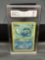 GMA Graded 1999 Pokemon Base Set Shadowless #59 POLIWAG Vintage Trading Card - NM 7
