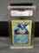 GMA Graded 1999 Pokemon Base Set 1st Edition Shadowless #25 DEWGONG Vintage Trading Card - EX-NM 6