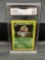 GMA Graded 2000 Pokemon Team Rocket #2 DARK ARBOK Holofoil Rare Trading Card - VG-EX+ 4.5