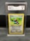 GMA Graded 1999 Pokemon Base Set Shadowless #39 PORYGON Vintage Trading Card - EX-NM 6