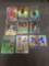 9 Card Lot of Mixed Sports Cards from Huge Collection - Serial Numbered, Inserts, Stars & More!