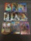 9 Card Lot of Mixed Sports Cards from Huge Collection - Serial Numbered, Inserts, Stars & More!