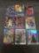9 Card Lot of Mixed Sports Cards from Huge Collection - Serial Numbered, Inserts, Stars & More!